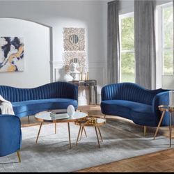 Sofa And Loveseat Couch Set With FREE RUG 