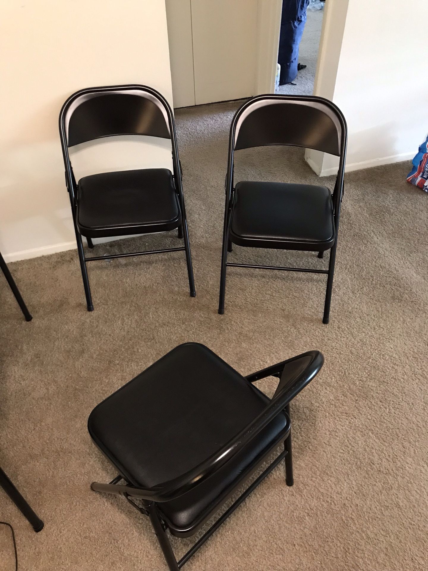 Walmart dining table + 3 chairs