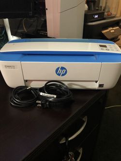 HP DeskJet 3720 All In One Printer Blue/White