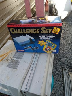 Original Nintendo Box Just Box And Manuel's 