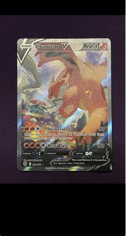 Charizard V (Alternate Full Art) - SWSH09: Brilliant Stars #154