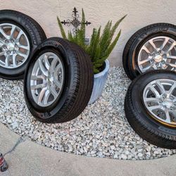 18” Rims And Tires
