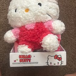 Hello Kitty Character Pillow And Throw Set