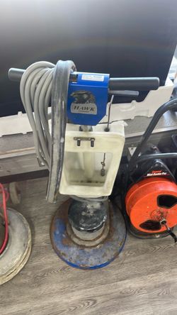 Hawk floor finishing machine