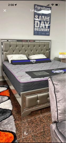 Hot Sale!! 🛏️ QUEEN BED WITH MATTRESS SET 💥 JUST $598! 💥