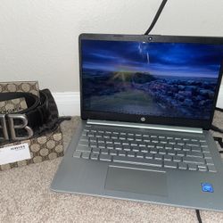 HP Laptop And Balenciaga Authentic Bealt 