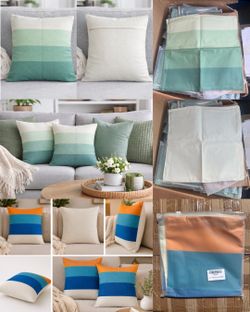 Bulk Decorative Pillow Covers – New Sealed Inventory – 18x18”