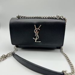 YSL Silver Chian Bag