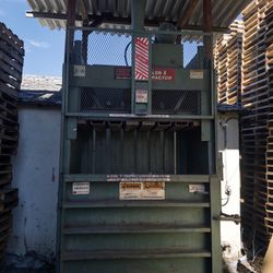 Cardboard Baler Machine