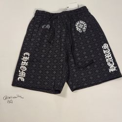 Chrome Hearts Black Shorts Multiple Sizes