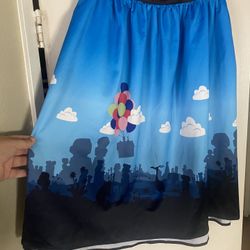 Disney Pixar Up Satin Plus Size Skirt -  Size 20 $25 OBO