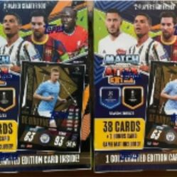 Two Match Attax Extra 2 Player Starter Boxes