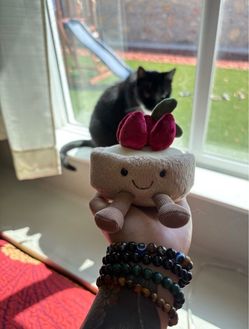 Strawberry Cake Slice Plush Stuffed Toy