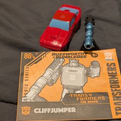 Transformers: Buzzworthy Bumblebee Studio Series 86-13 Cliffjumper  Complete