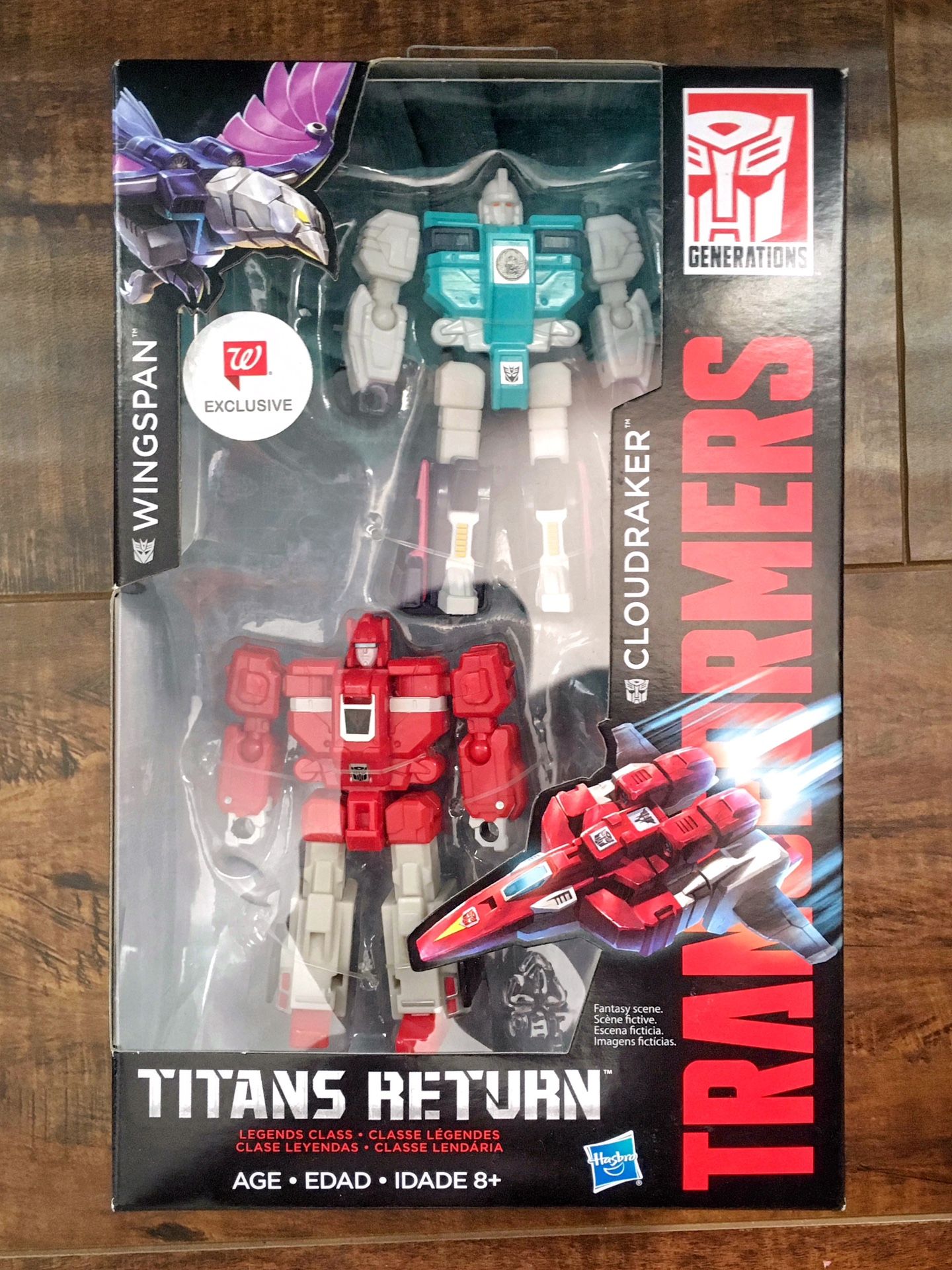 Cloudraker TRANSFORMERS Wingspan TITAN Decepticon AUTOBOT Exclusive