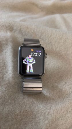 Apple Watch with Stainless Steel Link Band