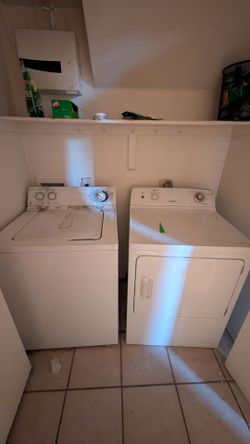 Working Washer & Dryer