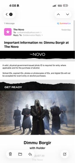 Dimmu Borgir Last Show at Novo