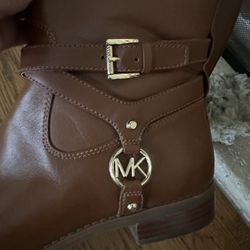 Michael kors Tan/ Brown Riding Boots
