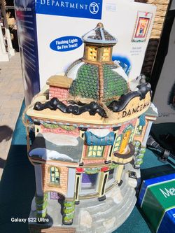 Variety Of Christmas Village Buildings 