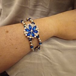 Double Strand Fashion Bracelet, Size Medium