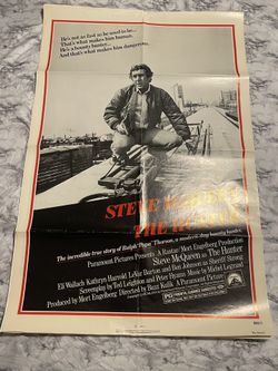 Movie Poster Steve McQueen As The Hunter