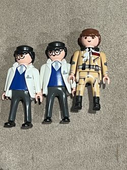 Ghostbusters firehouse Playmobil Figure Collectible set of 3
