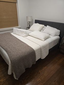 Queen Bed Frame And Mattress