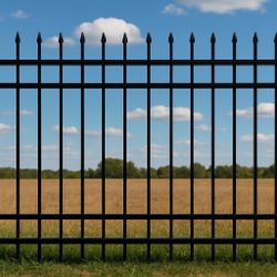 Heavy Duty Metal Fence 10x7 [Delivery]*