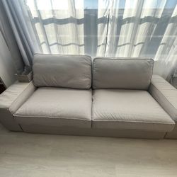 Ikea Kivik Couch Sofa Grey Moving Needs To Go Asap 