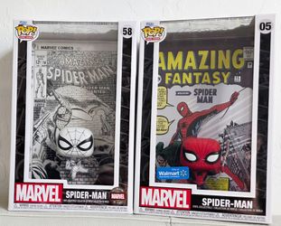 Funko Pop Marvel Spider-Man Comic Cover Set