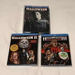 Halloween 10 Disc box & Halloween 2&3 Blu Ray