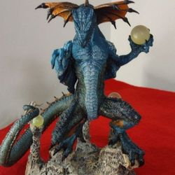 Mcfarlane Dragons Series 5 Sorcerer Dragon Clan Action Figure with Woman.