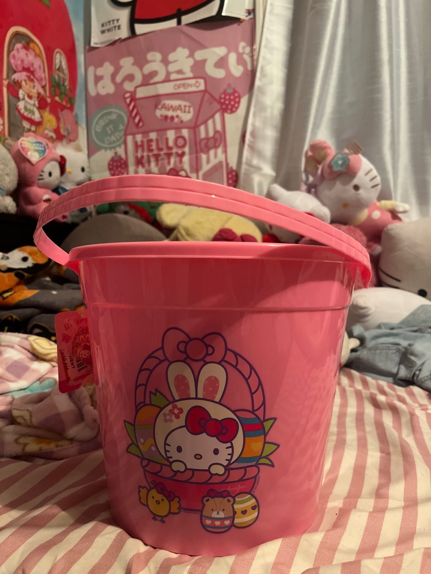 Hello kitty Easter bucket