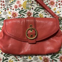 Coach Coral Wristlet