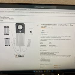 Techo Ultra Slim Window Pool Alram