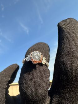 Lab Grown Diamond Engagement Ring 14k Gold