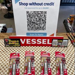 Vessel T25 2” Neck Torsion Power Bits 2pc. $5 EACH