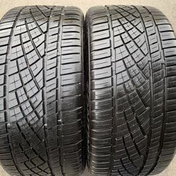 Two 245-35-19 Continental Extreme Contact 