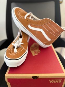 Vans Sk8-Hi Sneakers Tan Suede