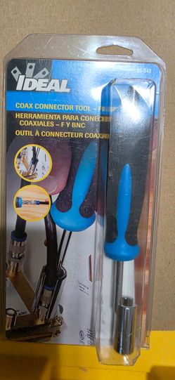 Ideal coax connector tool new