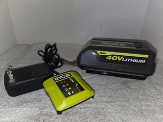 Ryobi  40v Battery  4ah & Charger  New (Price is Firm)