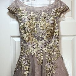 High Low Lavender Dress 