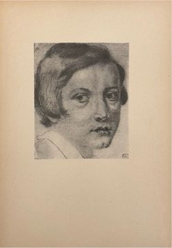 CHILD Giovanni Gian Lorenzo Bernini Fine Art Print Antique Original Vintage 40’s Portrait RITRATTO DI BAMBINO Italy Printed HILLCREST