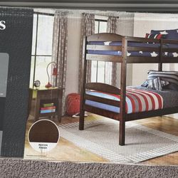 Twin Bunk Beds With 2 Twin Mattress’s, Still In Boxes 