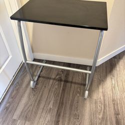 End  Black Table, Little Desk