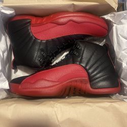 Jordan 12s Red And Black 