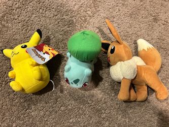 Pokemon plush