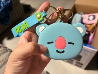 BT21 KOYA Silicone Keychain with Wristlet Strap