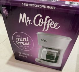 Mr Coffee Mini Brew NEW